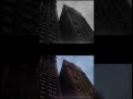 The Crowd 1928 NYC Montage Scene Colorized Comparison