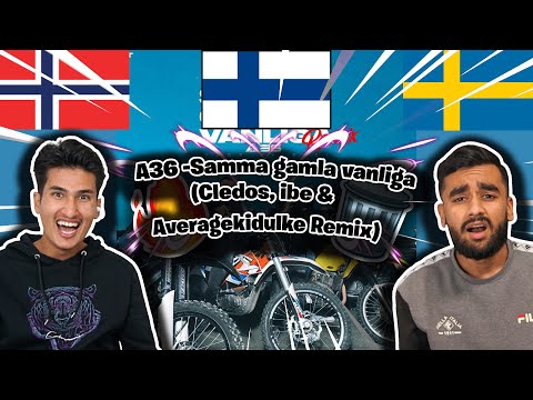 Norwegians React To A36, Averagekidluke, Ibe, Cledos - Samma gamla vanliga (Remix)