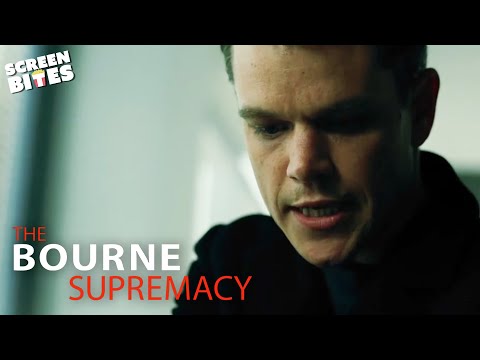 Bourne Wins a Fight With a Newspaper | The Bourne Supremacy (2004) | Screen Bites