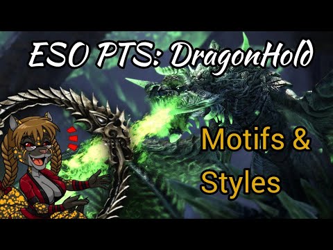 ESO PTS: DragonHold Motifs