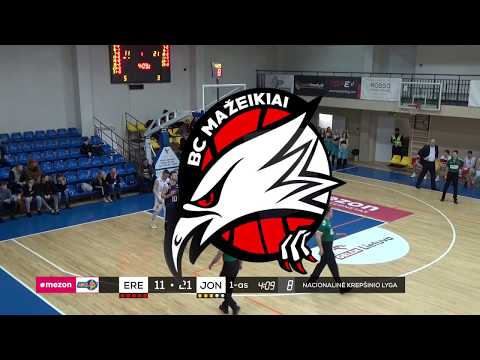 Mezon NKL čempionato rungtynės: Mažeikių „Ereliai“ - Jonavos „Jonava“ [2018-03-03]