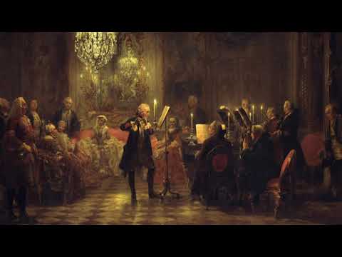 Flötenkonzert Friedrichs des Großen in Sanssouci, erklärt I Lautleben