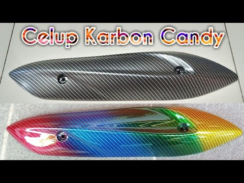 Water Transfer Film Carbon Candytone Samurai Paint Video