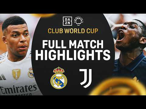 Mbappé Returns as Real Madrid Dominate Juventus | FIFA Club World Cup Highlights