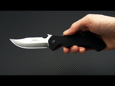 Emerson Knives Appalachian Stonewashed Plain Edge Standoffs Liner 