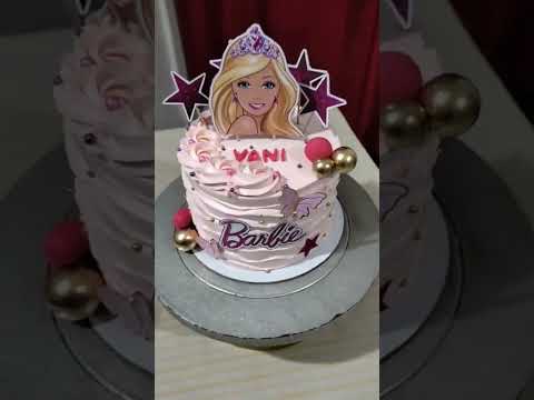 #cake #cakehomemade #barbie #cakerecipe #cakedecorating #homemadecake #barbietheme #barbiethemecake