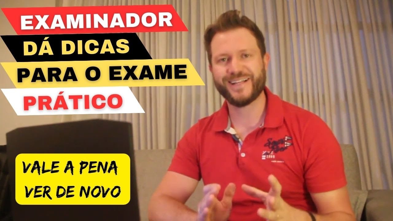 EXAMINADOR dá dicas para o EXAME PRÁTICO! Márcia Pontes