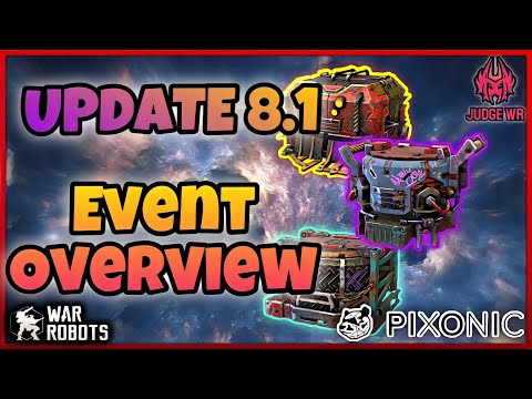 War Robots Update 8.1 Event Overview 2022 #warrobots #warrobotsremastered #wr #scavenger #warrobot