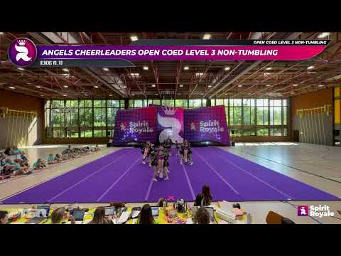 Angels Cheerleaders Open Coed Level 3 Non-Tumbling | Swiss Royale 2025