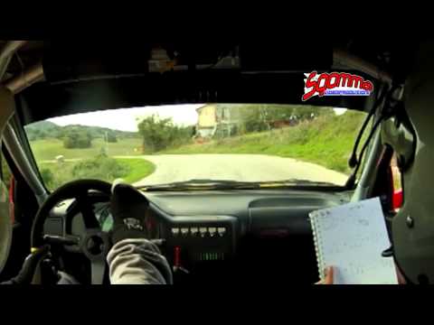 1° Rally Day Di Pomarance 2014 Cameracar Bianchi - Piras Peugeot 106 Rallye N2