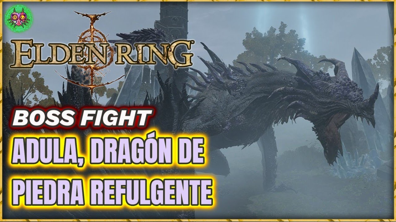 ADULA, DRAGÓN de PIEDRA REFULGENTE Boss Fight | Elden Ring