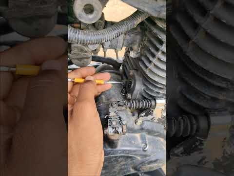 How to bike timing chain sound setting
