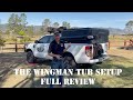 THE WILD LAND WINGMAN 40MIN REVIEW SETUP FOLD DOWN