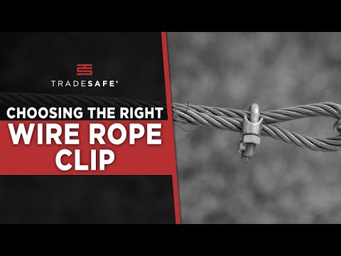 How to Choose Wire Rope Clips? Installation Process Included