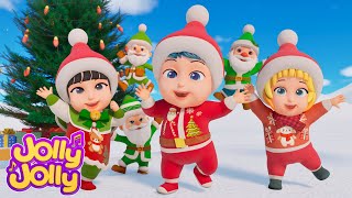 🎄Countdown to Christmas🎄Jingle Bells, Silent Night + More | Jolly Jolly Learn & Play