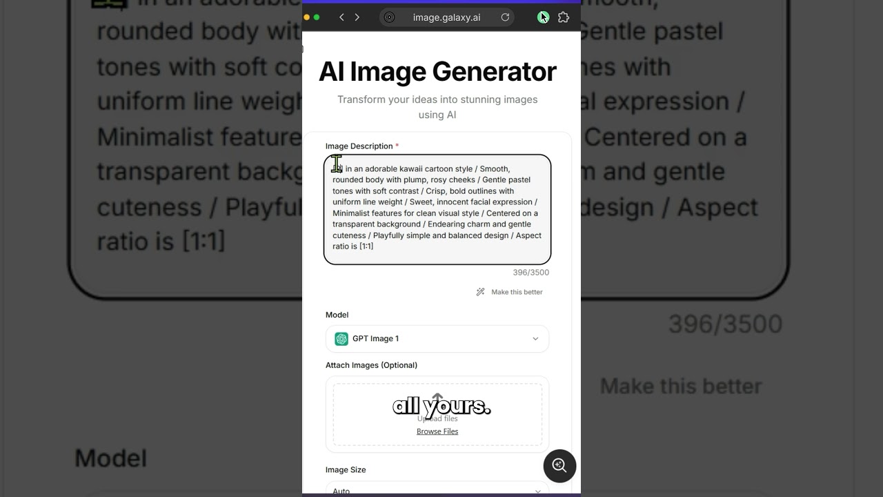 Create Cute Kawaii Animal Stickers in Seconds Using AI🐾✨