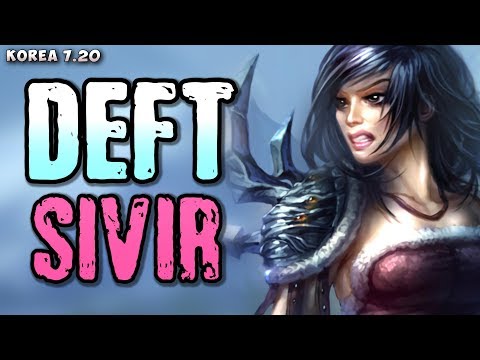 KT Deft plays Sivir (w Thresh) v Tristana/Blitzcrank matchup - Korea 7.20