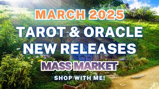 New Tarot & Oracle Decks March 2025: Mass Market Releases & Books | Shop with Me!