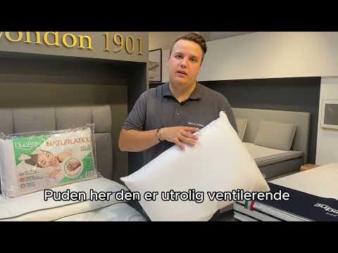 Vaskbar naturlatex pude   