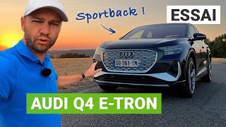 Essai Audi Q4 e-tron Sportback : l’habit ne fait pas le moine