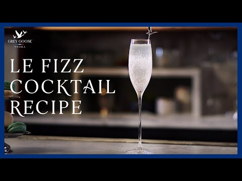 Holiday Cocktails Recipe: Le Fizz | Grey Goose Vodka