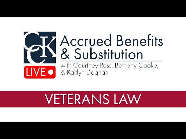 VA Accrued Benefits and Substitution: How to Continue a Deceased Veteran's Claim