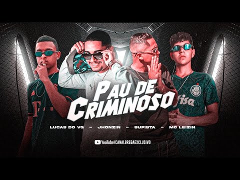 SURFISTA, JHONZIN, LUCAS DO VG Feat. MC LEIZIN - PAU DE CRIMINOSO - REMIX BREGA FUNK