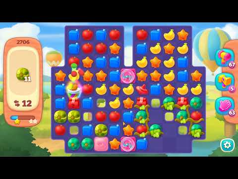 Wildscapes level 2706 🐼 NO BOOSTERS Playrix HD