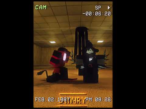 Backrooms Jumpstyle but with Forsaken Admin Characters 🔥| FALL FROM THE SKY #roblox #edit #forsaken