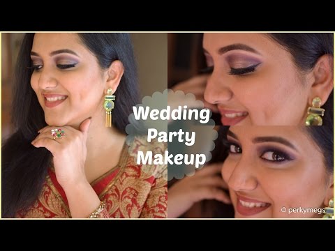 GRWM | Indian wedding guest makeup Tutorial | Perkymegs Video