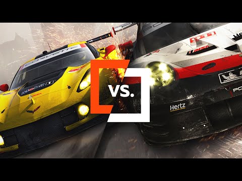Project CARS 3 vs GRID Graphics Comparison (Chevrolet Corvette C7.R)