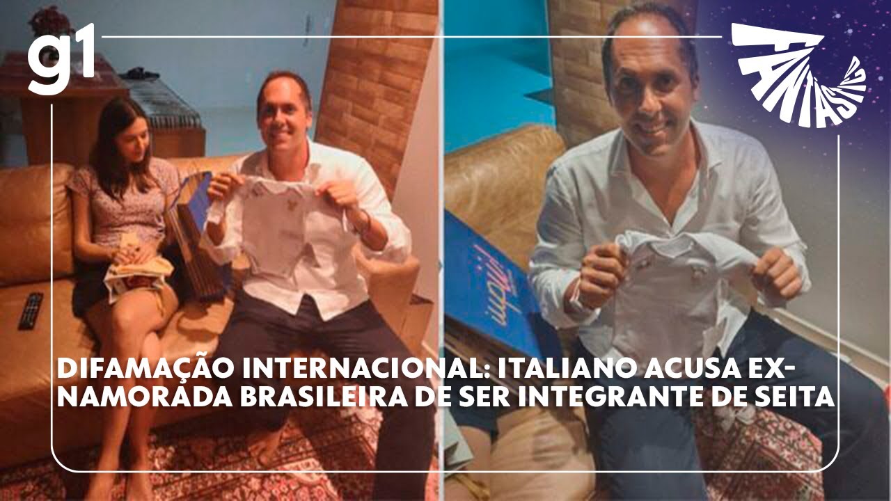 Difamação internacional: italiano acusa ex-namorada brasileira de ser integrante de seita