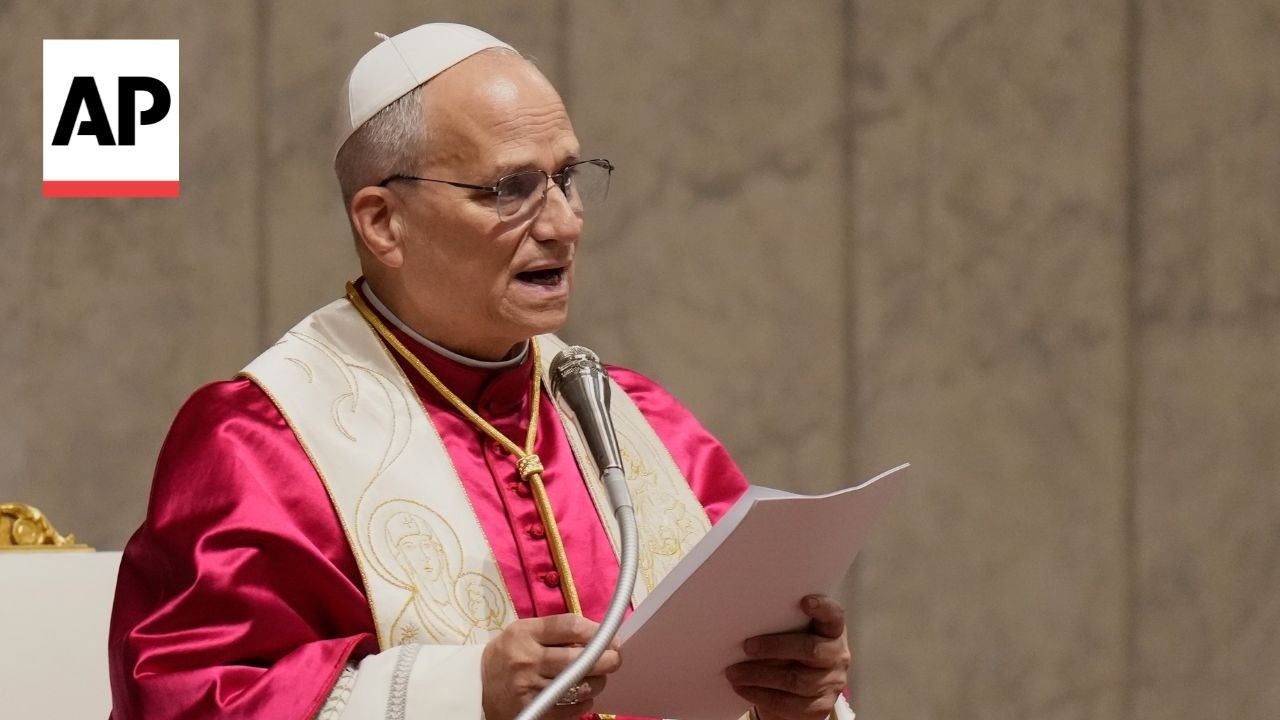 Video | Pope Leo XIV blasts ‘delusion of omnipotence’ fuelling US-Israeli war in Iran
