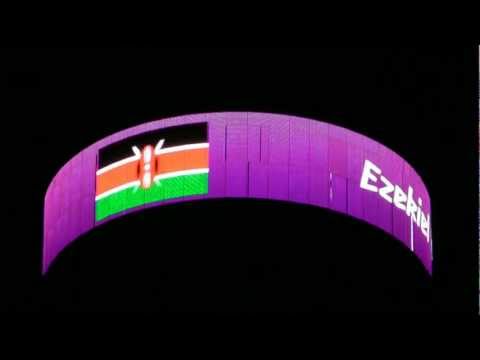 Ezekiel Kemboi wins Gold Medal in Men's 3000m Steeplechase London Olympics 2012 Day 10