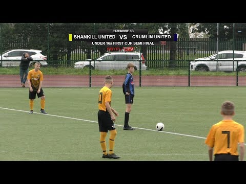 Shankill United v Crumlin United - Under 16s First Cup Semi Final - 5th October 2019