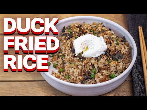Making This Duck Fried Rice Is Easier Thank You Think! How To Confit