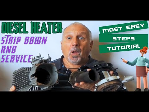 🔥  Chinese Diesel Air Heater - 1500-Hour Service & Repair | Full Strip Down & Maintenance Guide