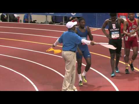Boys 60m Freshman Prelim Heat 1 - New Balance Nationals Indoor 2014