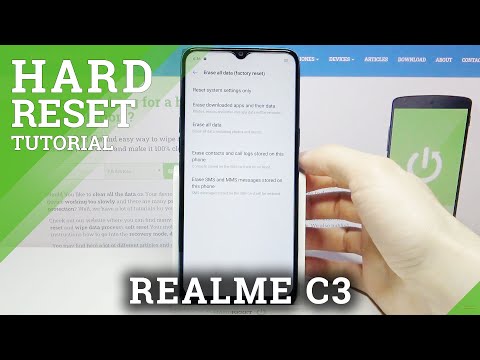How to Factory Reset REALME C3 – Delete Personal Data & Customized Settings