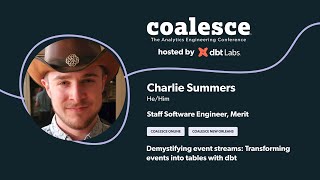 Demystifying event streams: Transforming events into tables with dbt