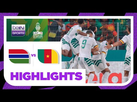 Gambia v Cameroon | AFCON 2023 Match Highlights