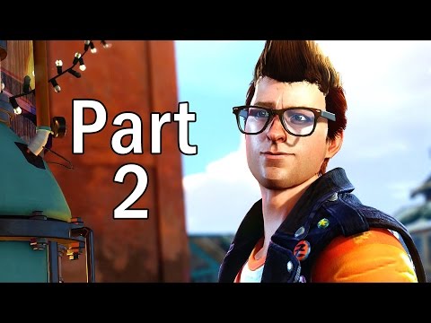 Sunset Overdrive Walkthrough Gameplay Part 2 - Defending The Overcharge - No Commentary (Xbox One)