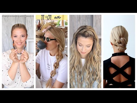 3-Minuten-Frisuren für wenn man schon spät dran ist 😩⏰