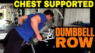 Chest-Supported Dumbbell Row: Strict Back Builder exercise video thumbnail