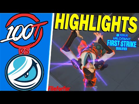 100 Thieves vs Luminosity | HIGHLIGHTS | BEST MOMENTS First Strike North America NSG Tournament BO3