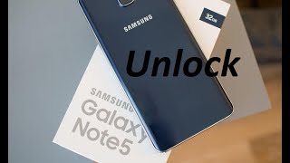 How To Unlock SAMSUNG Galaxy Note 5 by Unlock Code.