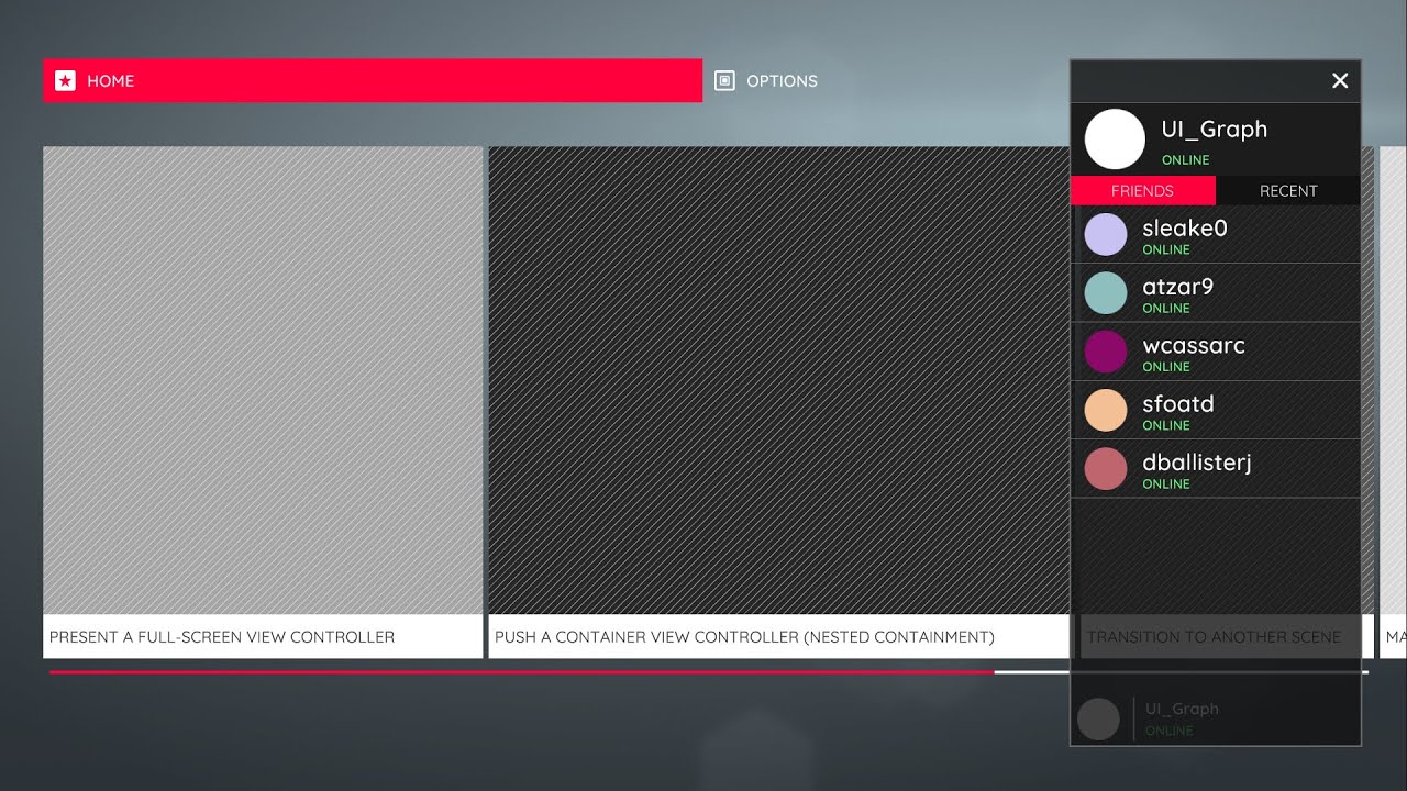 UI Graph – A Menu System For Unity