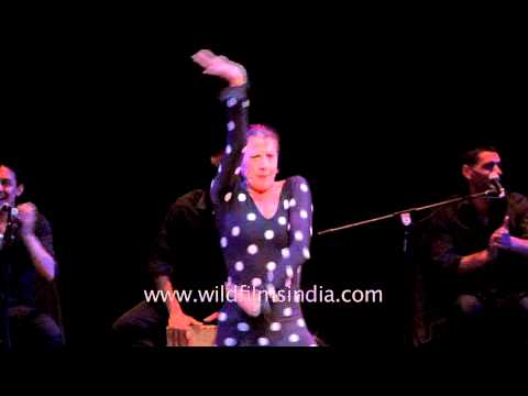 Flamenco Superstar - Maria Pages performing at ICCR