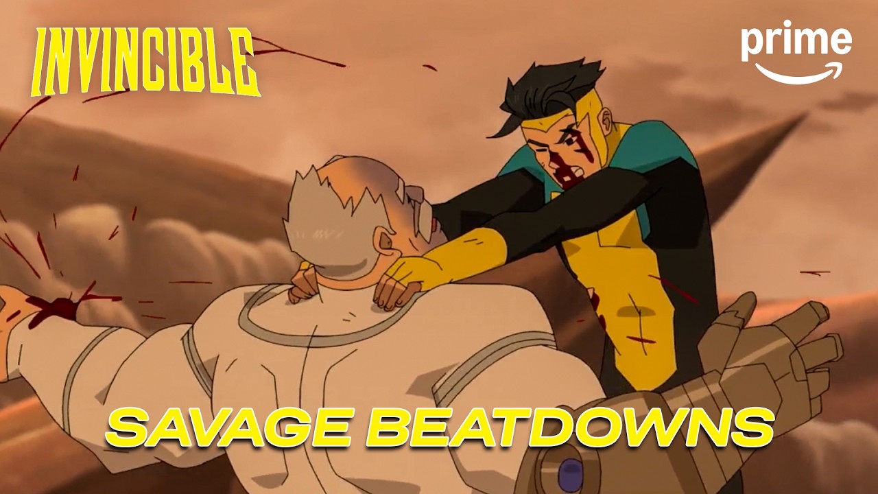 Invincible’s Most Brutal Beatdowns | Invincible Season 4 | Prime Video