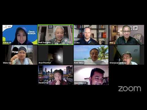 Webinar Cipta Karsa Batch XII: "One Hour With Csaba Toth "Turning Differences Into Synergy" — video
